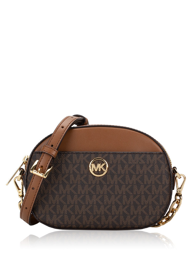 Jet Set Glam Small Front Pocket Oval Crossbody