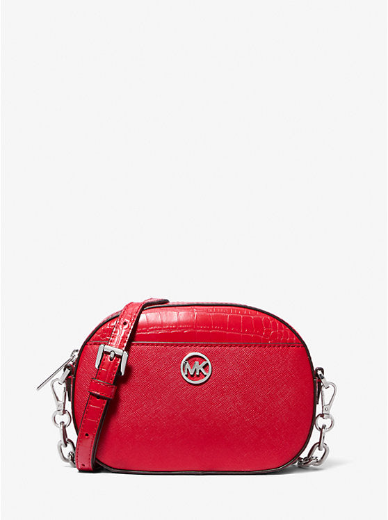 Jet Set Glam Small Front Pocket Oval Crossbody