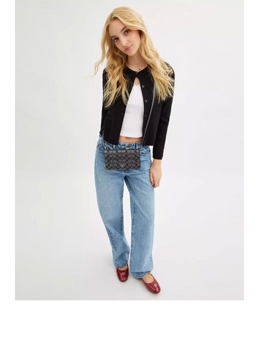 Anna Foldover Clutch Crossbody